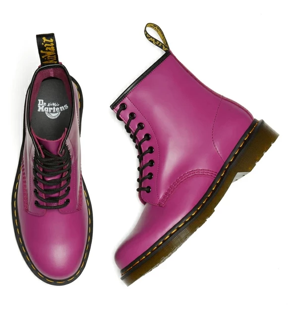 Gals 1460 8 Eye Dr. Martens Boots Fuchsia (Last Pair! Size Womens 7) 3 Gals 1460 8 Eye Dr. Martens Boots Fuchsia (Last Pair! Size Womens 7)