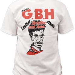 Band Merchandise Guys GBH Leather, Bristles, Studs, & Acne Band Tee