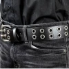 Funk Plus Accessories Double Eyelet Leather Belt