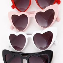 Other Classic White Heart Sunglasses