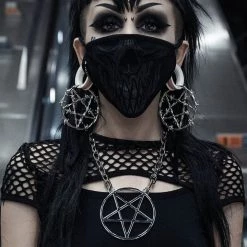 KillStar Hextasy Black Chain Choker Necklace