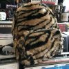 DeadRockers Gals Fuzzy Tiger Print Mini Back Pack 2 DeadRockers Gals Fuzzy Tiger Print Mini Back Pack
