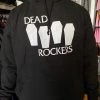 Band Merchandise Dead Rockers Coffin Logo Hoodie Guys