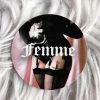 Nyxturna Femme Sticker Stickers