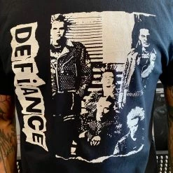 Band Merchandise Defiance Shirt Guys