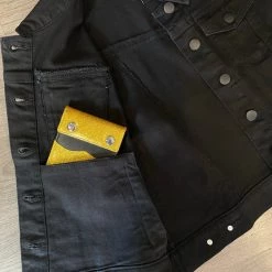 Cyanide Runaway Black Denim Vest Gals