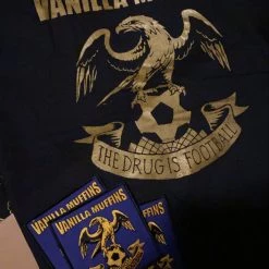 Band Merchandise Vanilla Muffins Drug Is Football Shirt