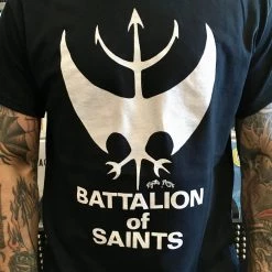 Band Merchandise Guys Battalion Of Saints Band Tee