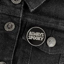 Sourpuss Always Spooky Enamel Pin