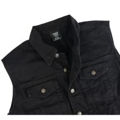 Other Classic Black Denim Vest Guys