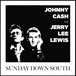 Vinyl Records Johnny Cash & Jerry Lee Lewis ‎- Sunday Down South LP Music