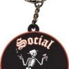 Band Merchandise Social Distortion 3D Rubber Key Chain