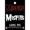 Band Merchandise Misfits White Logo Lapel Pin Patches