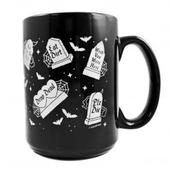 Sourpuss Rude Tombs Big Coffee Mug Housewares