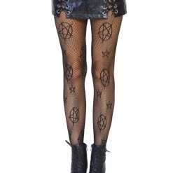 Leg Avenue Occult Symbol Net Tights Gals