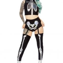 Leg Avenue Gals Holographic Skeleton Costume 11 Leg Avenue Gals Holographic Skeleton Costume