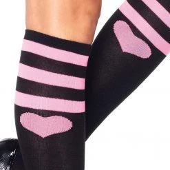 Leg Avenue Sweetheart Athletic Knee Socks Gals