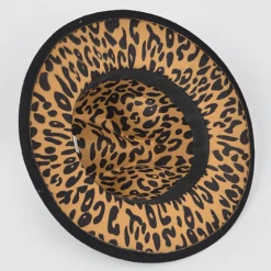 DeadRockers Black Faux Wool Fedora Hat Accessories