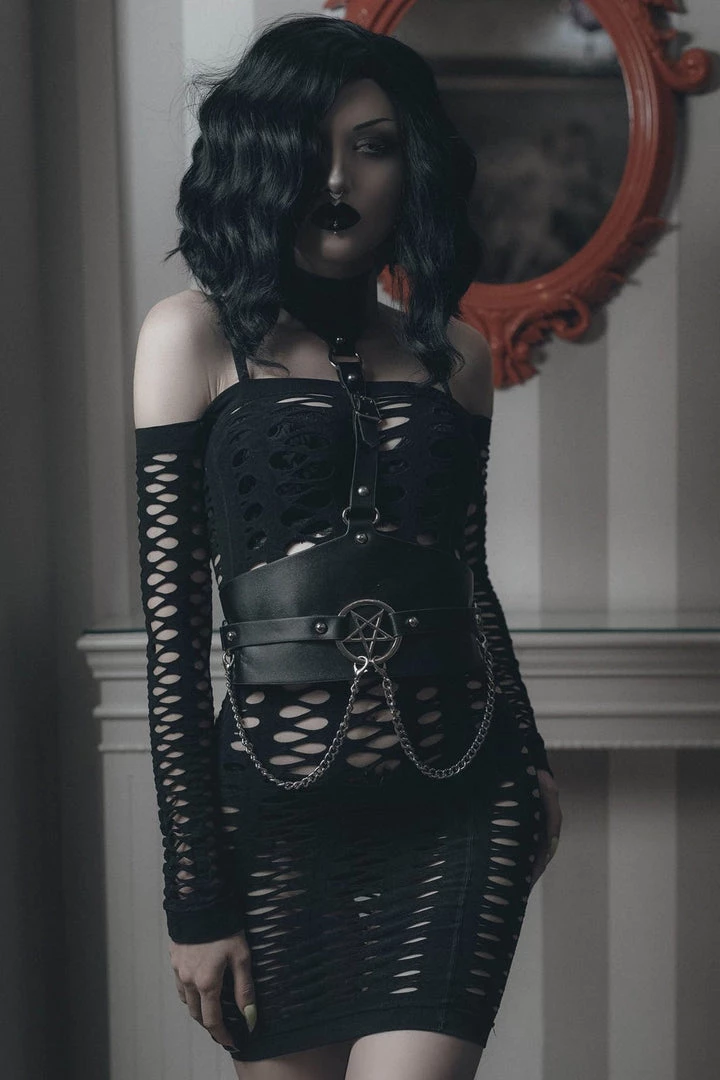 KillStar Lizzy Fishnet Dress Gals 3 KillStar Lizzy Fishnet Dress Gals