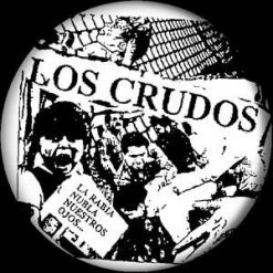 Band Merchandise Pins Los Crudos Rabia Pin