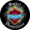 Band Merchandise Social Distortion Blue Rose Magnet