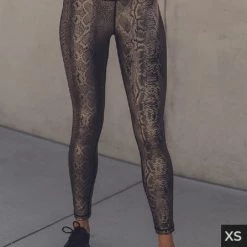 Cyanide Copperhead Snakeskin Active-wear Leggings