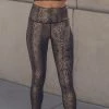 Cyanide Copperhead Snakeskin Active-wear Leggings