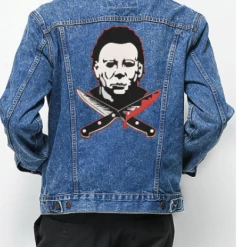 Rock Rebel Michael Myers Knives Large Back Patch Patches