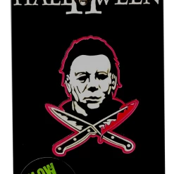 Rock Rebel Michael Myers Glow In The Dark Enamel Pin
