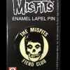 Band Merchandise Misfits Glow In The Dark Fiend Club Enamel Pin