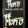Band Merchandise Misfits Glow In The Dark "1977 Logo" Enamel Pin Accessories
