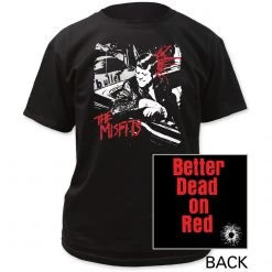 Band Merchandise Misfits Bullet Shirt Guys
