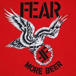 Band Merchandise Guys Fear More Beer Shirt
