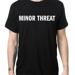 Band Merchandise Minor Threat Drip Just A Band Shirt