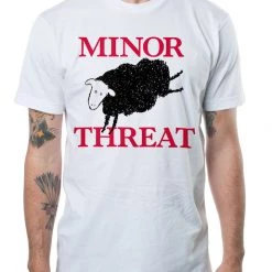 Band Merchandise Minor Threat Black Sheep Band Shirt Guys