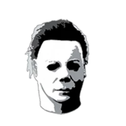 Rock Rebel Michael Myers Tilted Head Enamel Pin Pins