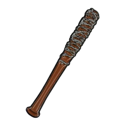 Trick Or Treat Studios Neegan's Spiked Bat Enamel Pin