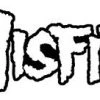 Band Merchandise Patches Misfits White Logo Patch