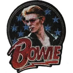 Band Merchandise David Bowie Stars Patch Patches