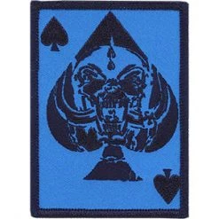 Band Merchandise Patches Motorhead Ace Of Spades Blue Patch