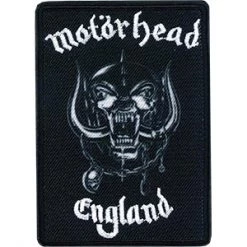 Band Merchandise Motorhead England Patch