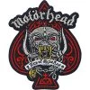 Band Merchandise Motorhead Metallic Ace Of Spades Patch Patches