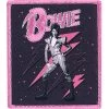 Band Merchandise David Bowie Pink Bolts Patch