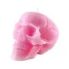 Sourpuss Pink Skull Candle