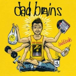 Vinyl Records Dad Brains - Dadditude 7" Music