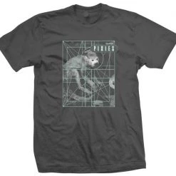 Band Merchandise Pixies Monkey Grid Band Shirt Guys