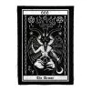 Too Fast The Demon Tarot Card Cloth Patch