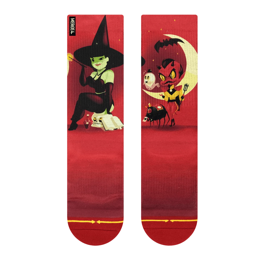 Merge4 Halloween Crew Socks 3 Merge4 Halloween Crew Socks