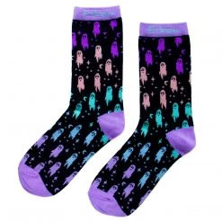 Ectogasm Rainbow Ghosts Crew Socks