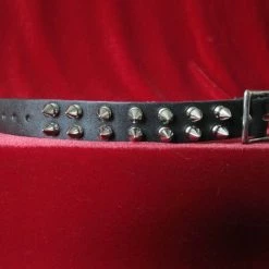 Ape Leather Accessories 2 Row Spike Wristband